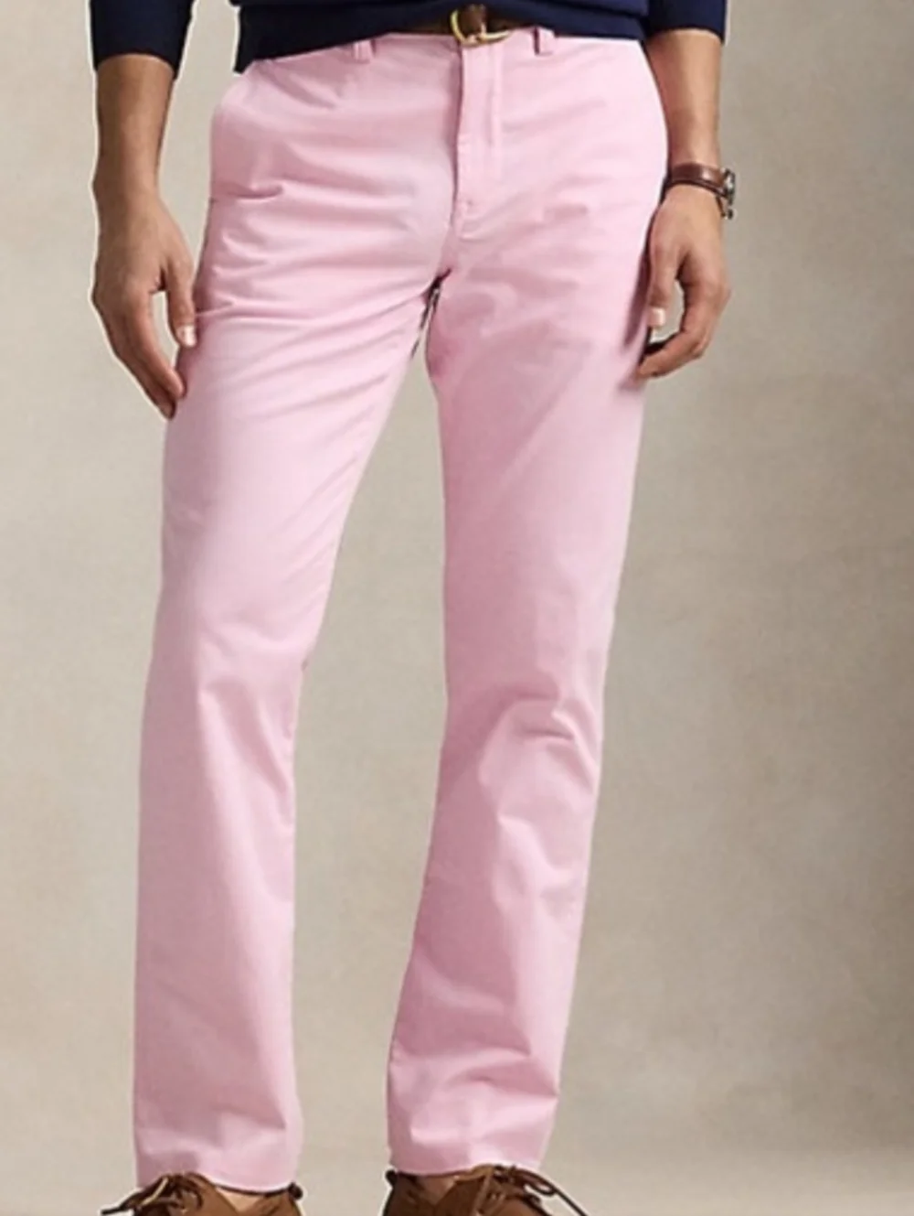 Polo by Ralph Lauren Men’s Chino Cotton Pants 36 X 30 Cotton Candy Pink